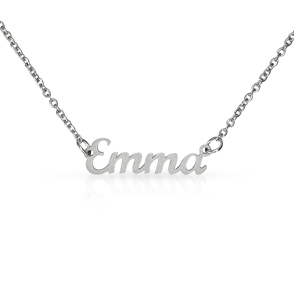 Personalized Name Necklace -the Perfect Gift