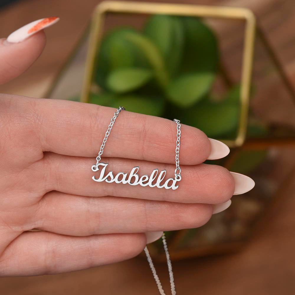 Personalized Name Necklace -the Perfect Gift