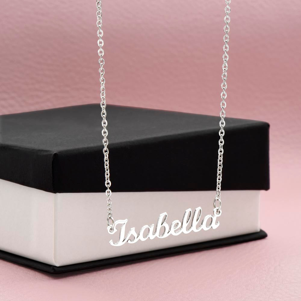 Personalized Name Necklace -the Perfect Gift