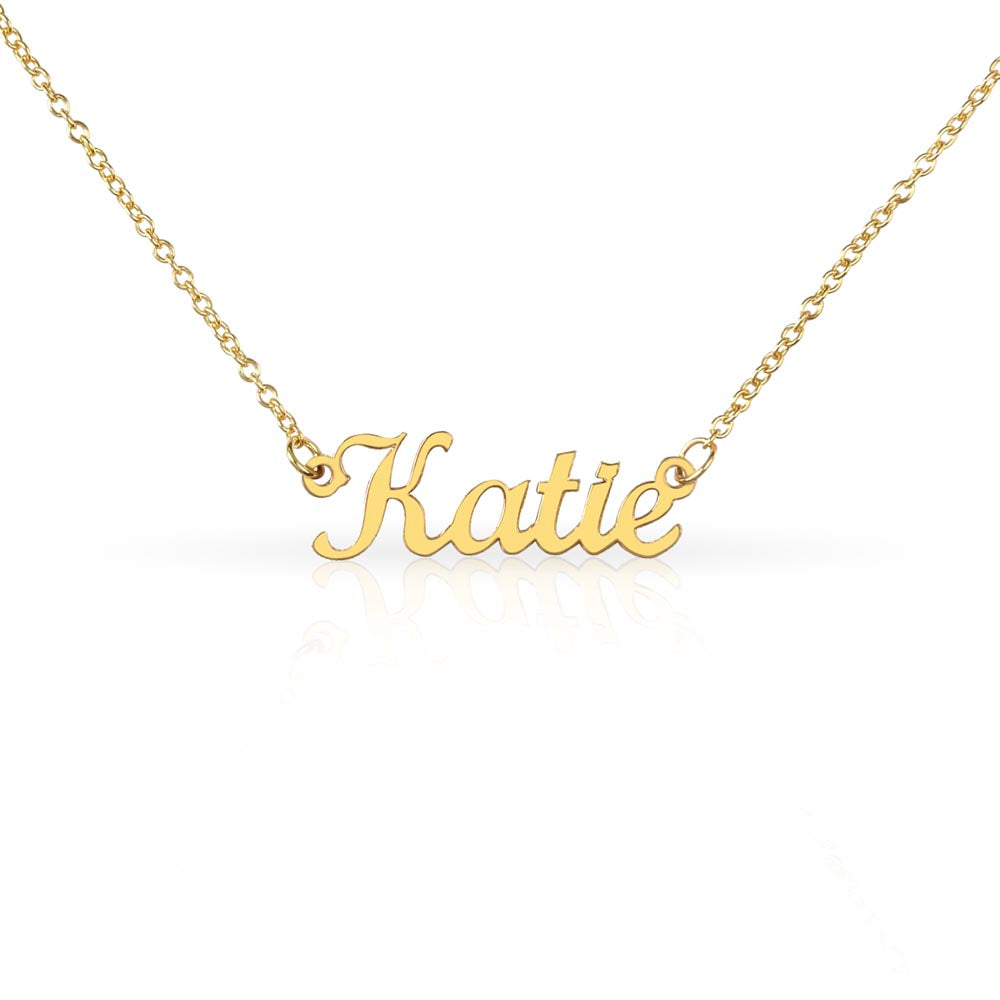 Personalized Name Necklace -the Perfect Gift