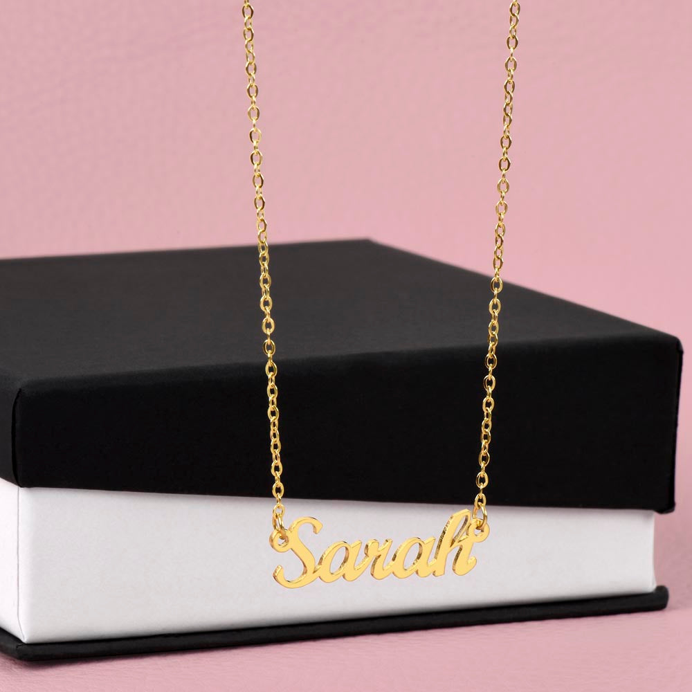 Personalized Name Necklace -the Perfect Gift