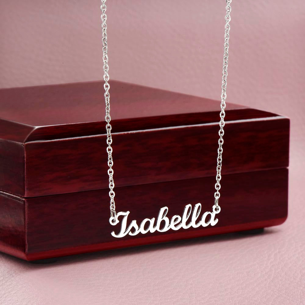 Personalized Name Necklace -the Perfect Gift