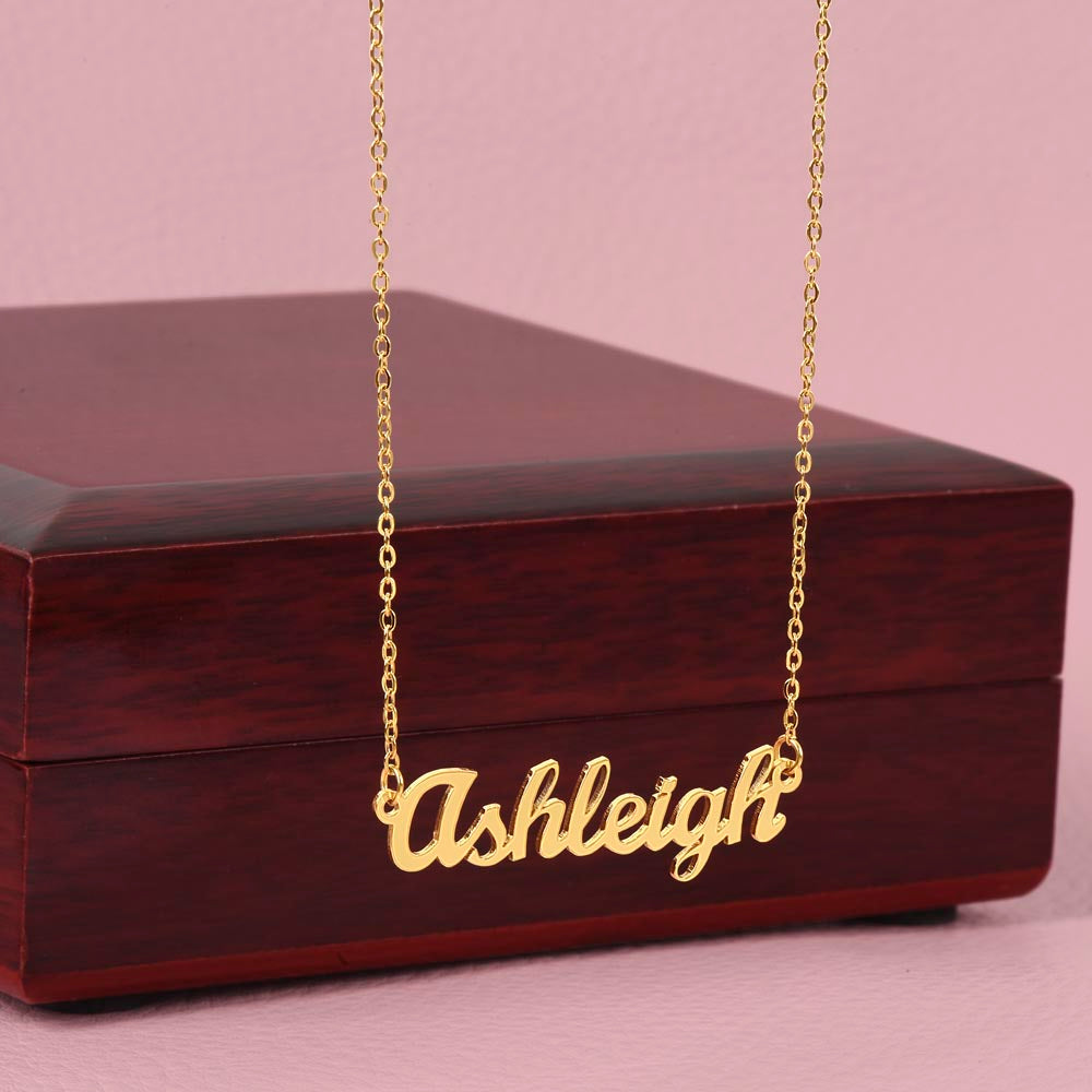 Personalized Name Necklace -the Perfect Gift